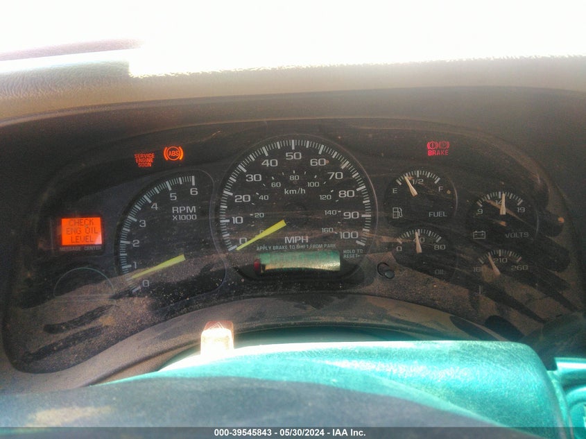 2000 Chevrolet Silverado 1500 Ls VIN: 2GCEC19T9Y1282395 Lot: 39545843