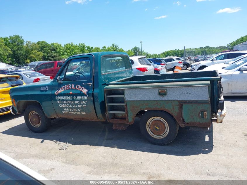 1977 Chevrolet C10 VIN: CCL4478151344 Lot: 39545868