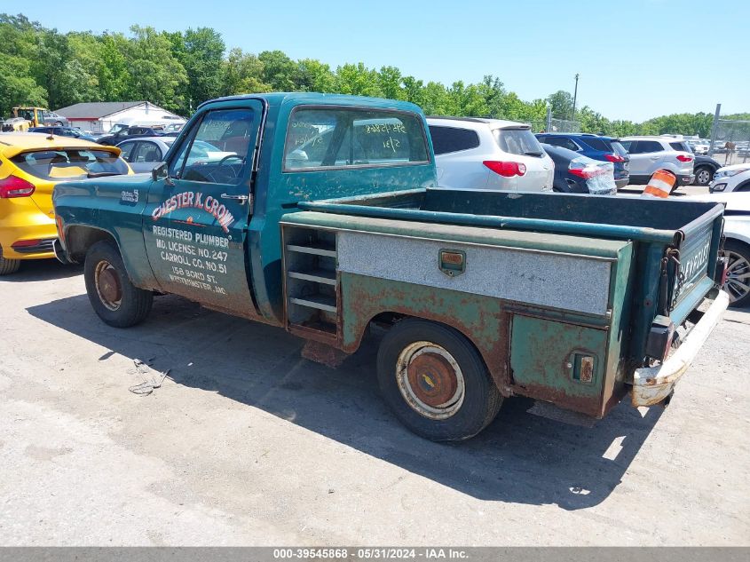 1977 Chevrolet C10 VIN: CCL4478151344 Lot: 39545868