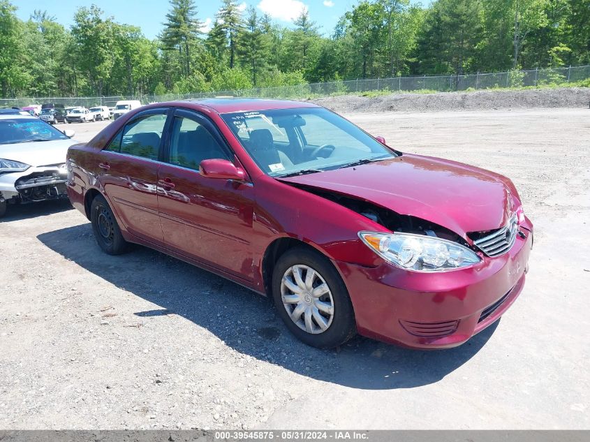 2005 Toyota Camry Le VIN: 4T1BE32K45U390106 Lot: 39545875