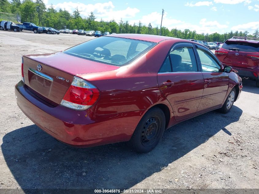 2005 Toyota Camry Le VIN: 4T1BE32K45U390106 Lot: 39545875