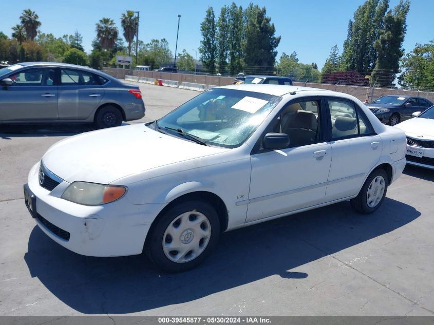 2001 Mazda Protege Dx/Lx VIN: JM1BJ222610455064 Lot: 39545877