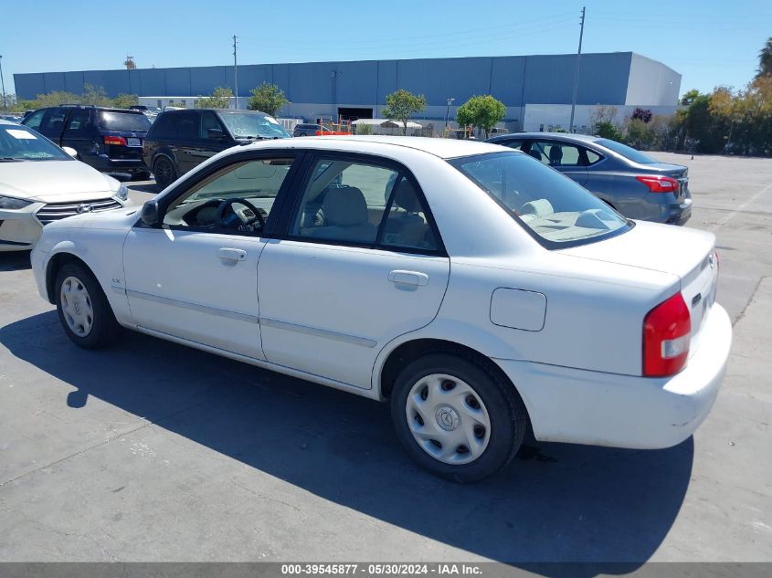 2001 Mazda Protege Dx/Lx VIN: JM1BJ222610455064 Lot: 39545877