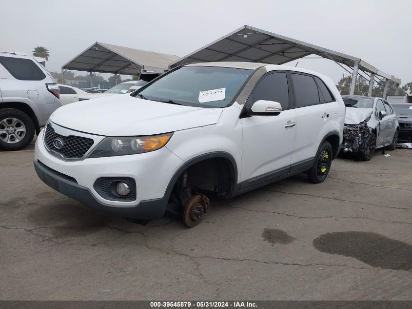 2013 Kia Sorento Lx VIN: 5XYKT3A19DG418226 Lot: 39545879