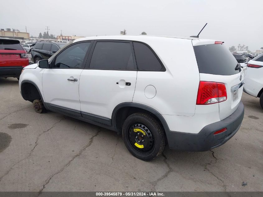 2013 Kia Sorento Lx VIN: 5XYKT3A19DG418226 Lot: 39545879