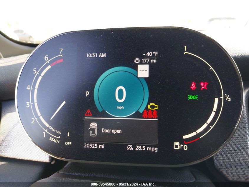 2022 Mini Hardtop Cooper S VIN: WMW53DK05N2S06876 Lot: 39545880