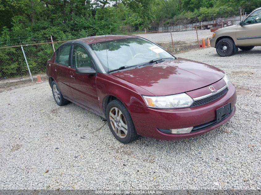 2003 Saturn Ion 3 VIN: 1G8AK52F03Z129606 Lot: 39545885