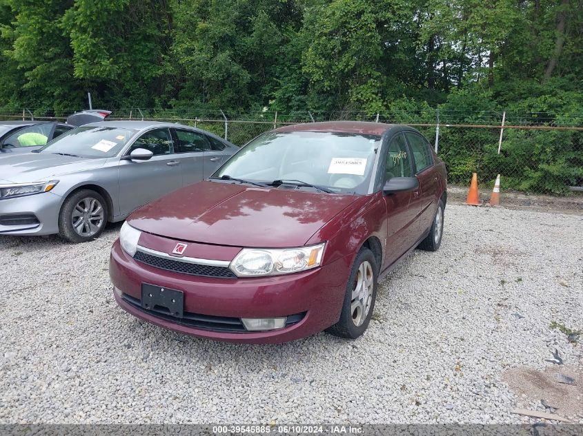 2003 Saturn Ion 3 VIN: 1G8AK52F03Z129606 Lot: 39545885