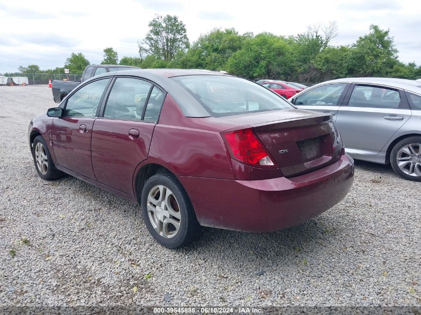 2003 Saturn Ion 3 VIN: 1G8AK52F03Z129606 Lot: 39545885