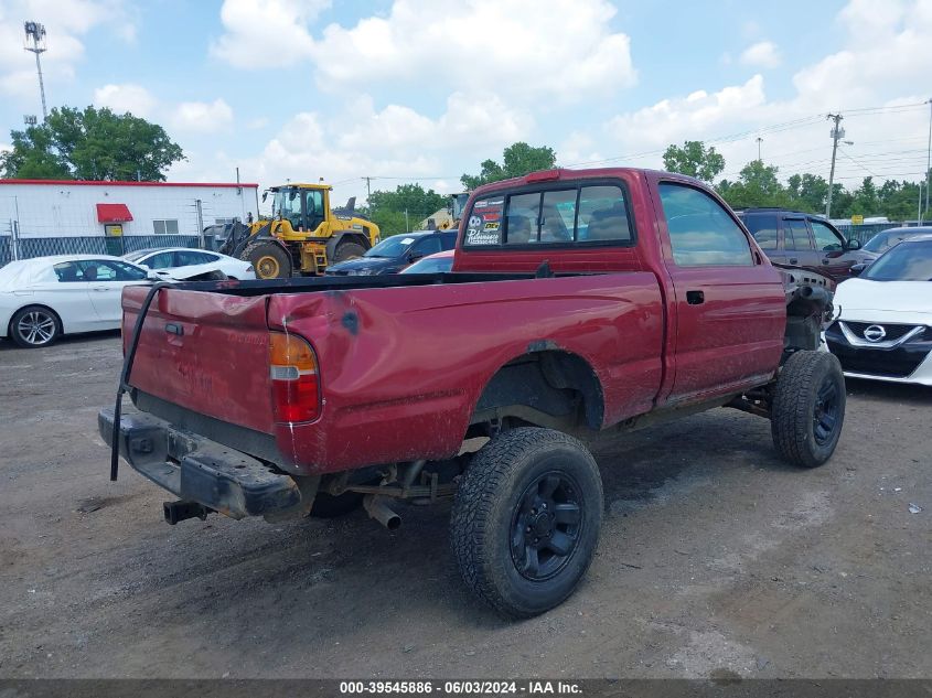 2000 Toyota Tacoma VIN: 4TAPM62N8YZ616367 Lot: 39545886