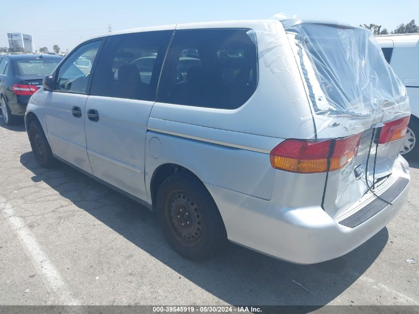 2002 Honda Odyssey Lx VIN: 2HKRL18572H506998 Lot: 39545919