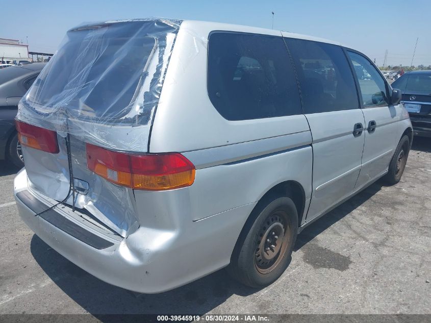 2002 Honda Odyssey Lx VIN: 2HKRL18572H506998 Lot: 39545919