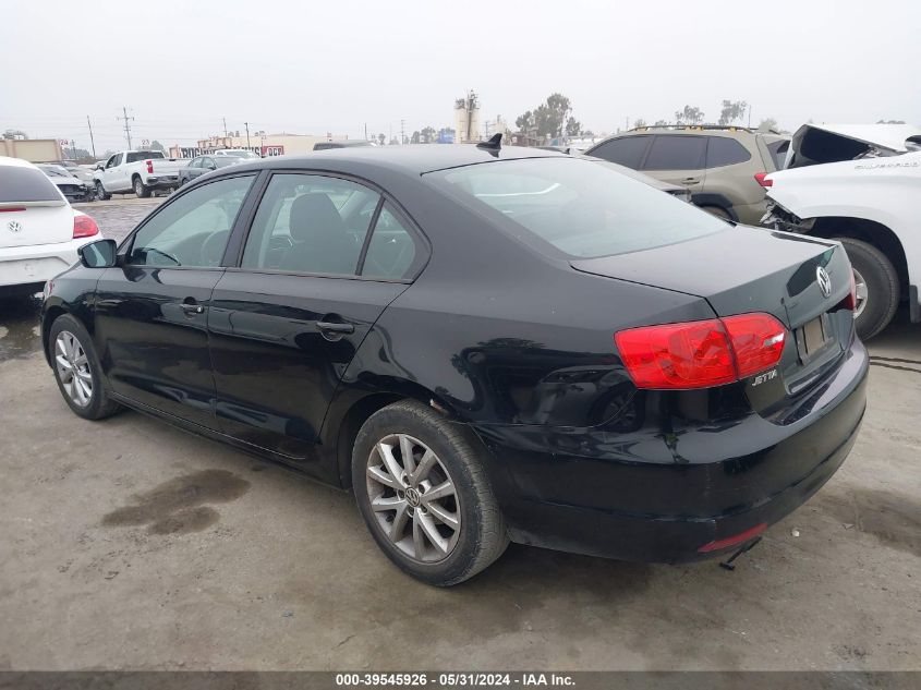 2012 Volkswagen Jetta Se VIN: 3VWDP7AJ7CM387738 Lot: 39545926