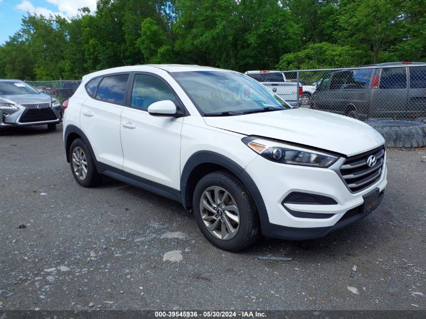 2018 Hyundai Tucson Se VIN: KM8J2CA44JU651168 Lot: 39545936