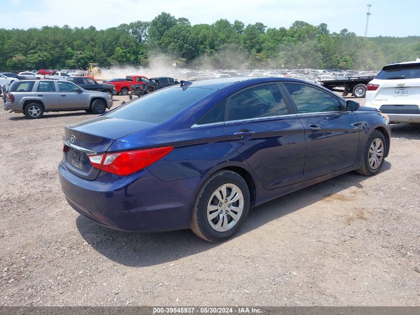 2013 Hyundai Sonata Gls VIN: 5NPEB4AC2DH539972 Lot: 39545937