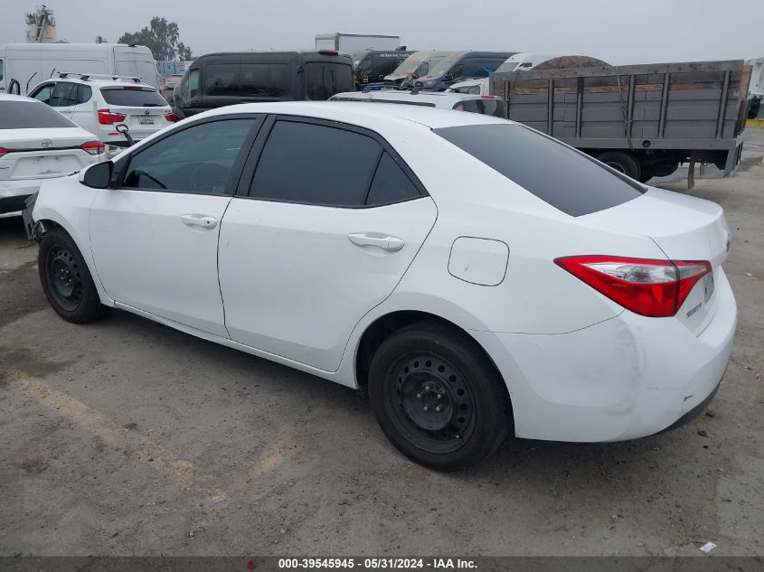 2016 Toyota Corolla L/Le/Le Pls/Prm/S/S Pls VIN: 5YFBURHE1GP540474 Lot: 39545945