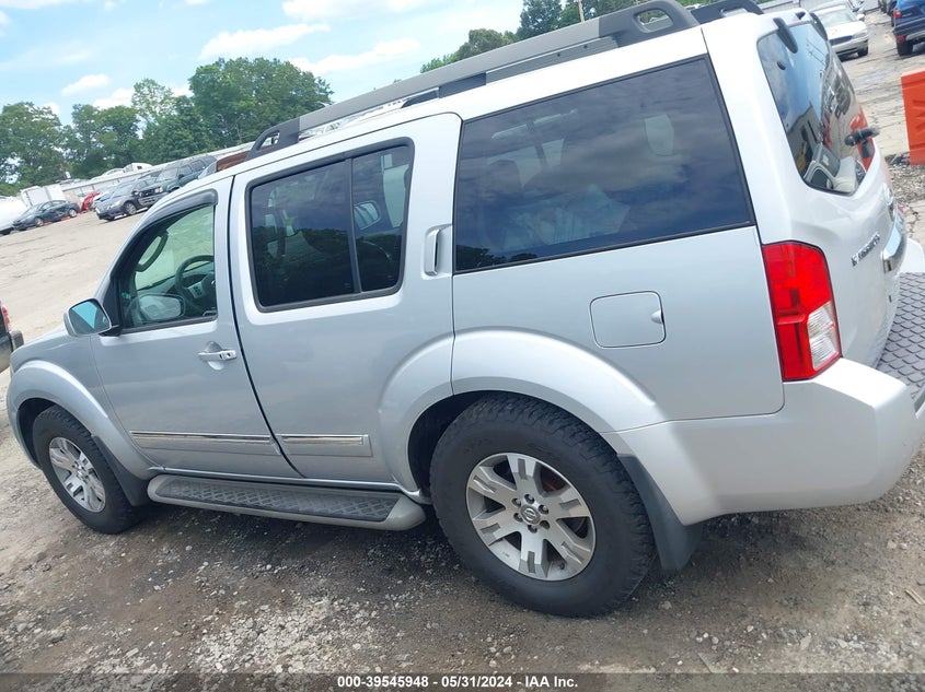 2012 Nissan Pathfinder Silver VIN: 5N1AR1NN6CC629121 Lot: 39545948