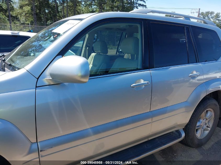 2005 Lexus Gx 470 VIN: JTJBT20X750082984 Lot: 39545958