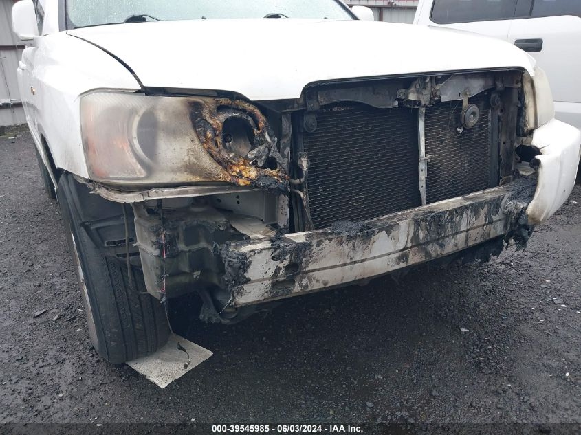 2003 Toyota Highlander Limited V6 VIN: JTEHF21AX30130341 Lot: 39545985