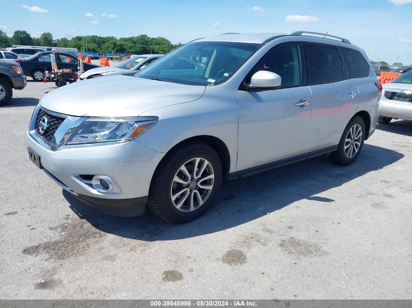 2015 Nissan Pathfinder Platinum/S/Sl/Sv VIN: 5N1AR2MN4FC636306 Lot: 39545986