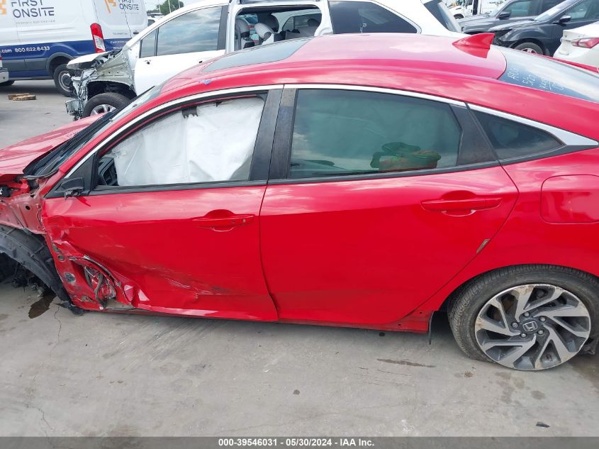 2018 Honda Civic Ex VIN: 2HGFC2F76JH598563 Lot: 39546031