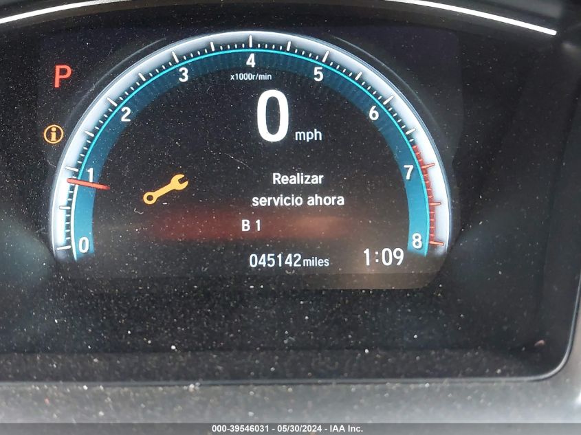 2018 Honda Civic Ex VIN: 2HGFC2F76JH598563 Lot: 39546031