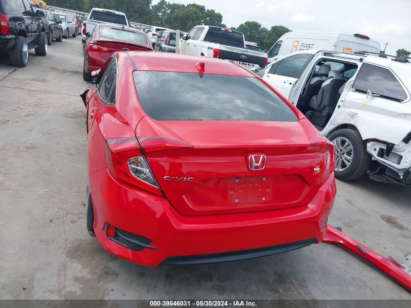 2018 Honda Civic Ex VIN: 2HGFC2F76JH598563 Lot: 39546031