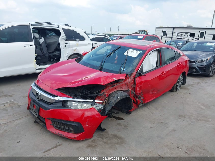VIN 2HGFC2F76JH598563 2018 HONDA CIVIC EX