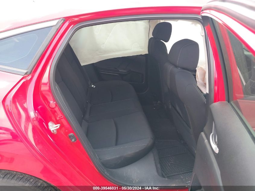 2018 Honda Civic Ex VIN: 2HGFC2F76JH598563 Lot: 39546031