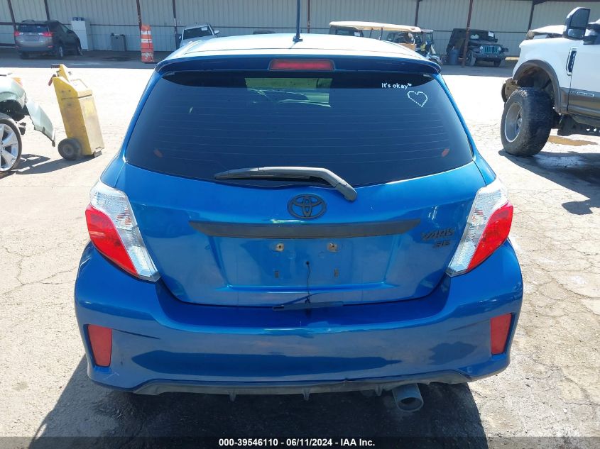 2013 Toyota Yaris Se VIN: JTDKTUD3XDD547531 Lot: 39546110