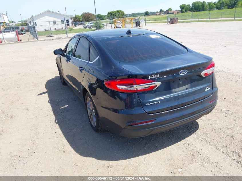 2020 Ford Fusion Se VIN: 3FA6P0HD7LR123138 Lot: 39546112