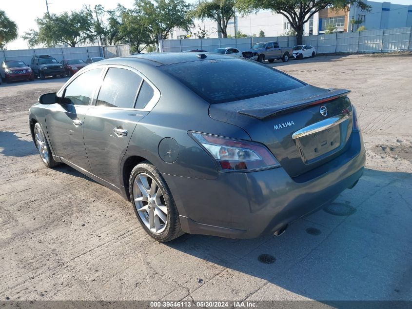 1N4AA5AP8DC809332 | 2013 NISSAN MAXIMA