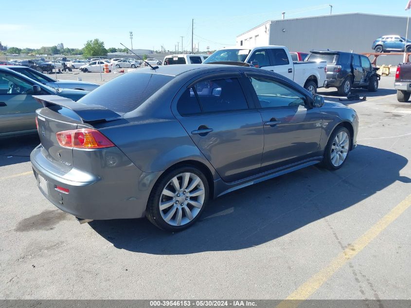 2008 Mitsubishi Lancer Gts VIN: JA3AU86U78U014224 Lot: 39546153