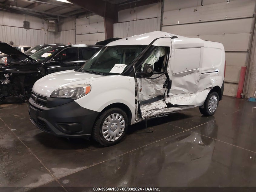 2017 Ram Promaster City Tradesman VIN: ZFBERFAB5H6F42773 Lot: 39546158