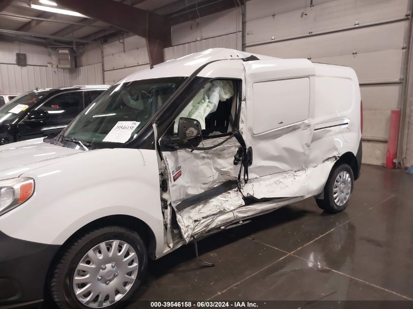 2017 Ram Promaster City Tradesman VIN: ZFBERFAB5H6F42773 Lot: 39546158