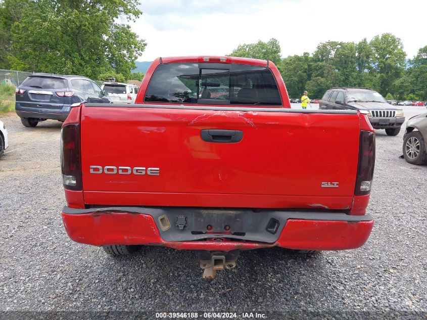 2003 Dodge Ram 1500 Slt/Laramie/St VIN: 1D7HA18N63S145502 Lot: 39546188