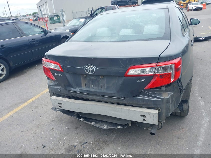 2012 Toyota Camry Le VIN: 4T1BF1FK0CU041453 Lot: 39546193