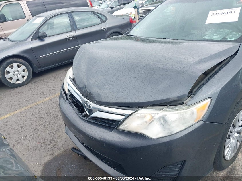 2012 Toyota Camry Le VIN: 4T1BF1FK0CU041453 Lot: 39546193