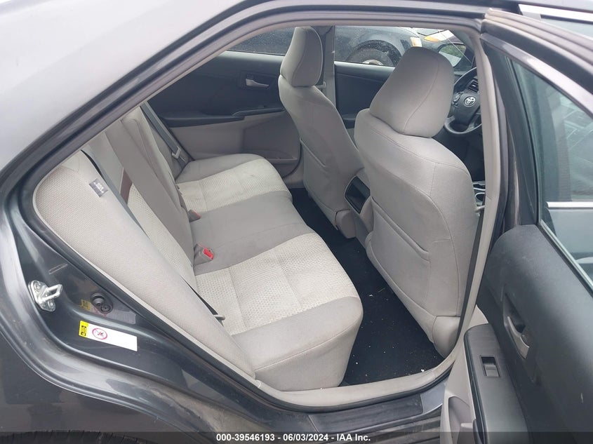 2012 Toyota Camry Le VIN: 4T1BF1FK0CU041453 Lot: 39546193