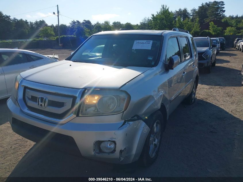 2011 Honda Pilot Ex-L VIN: 5FNYF4H52BB020943 Lot: 39546210