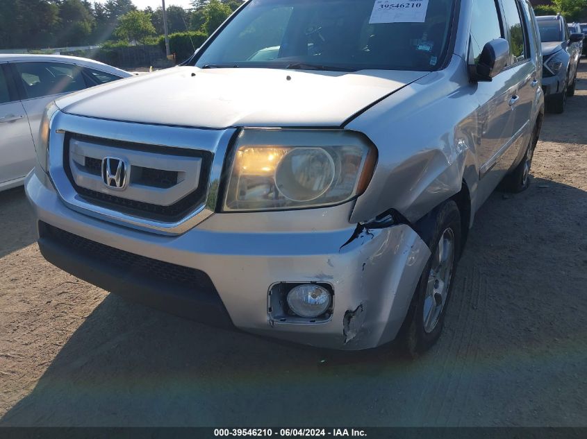 2011 Honda Pilot Ex-L VIN: 5FNYF4H52BB020943 Lot: 39546210