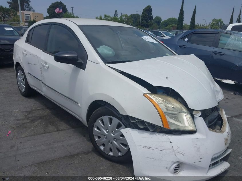 2012 Nissan Sentra 2.0 S VIN: 3N1AB6AP7CL745786 Lot: 39546228