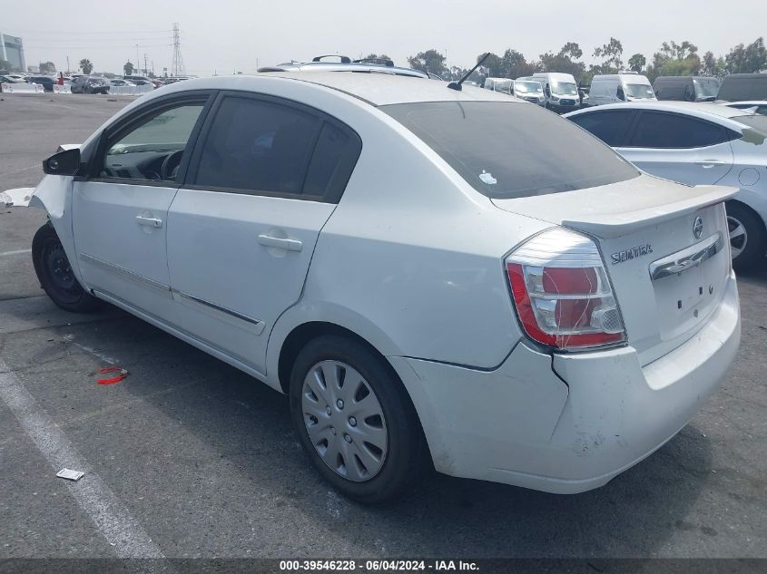 2012 Nissan Sentra 2.0 S VIN: 3N1AB6AP7CL745786 Lot: 39546228