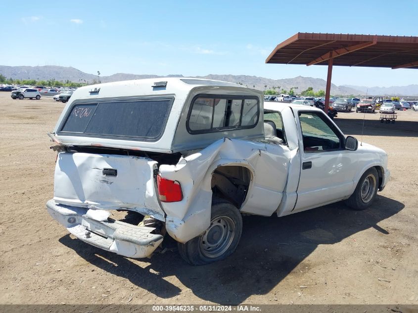 1998 GMC Sonoma Sl VIN: 1GTCS14X7WK518608 Lot: 39546235