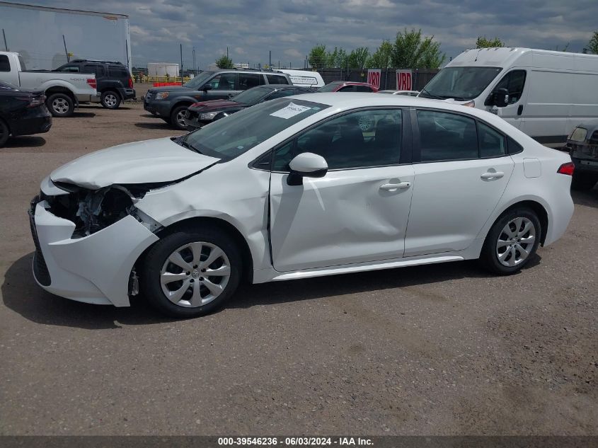 2022 TOYOTA COROLLA LE - 5YFEPMAE3NP313947