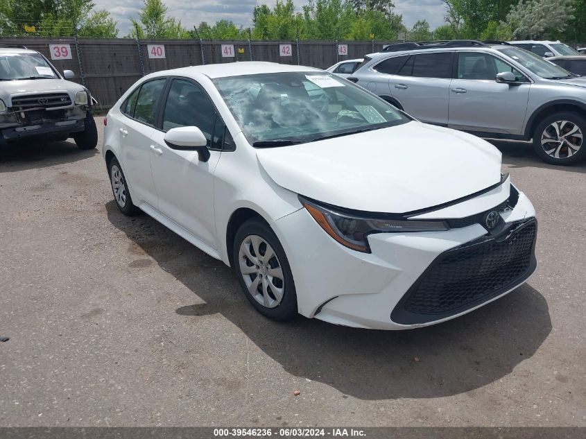 2022 TOYOTA COROLLA LE - 5YFEPMAE3NP313947