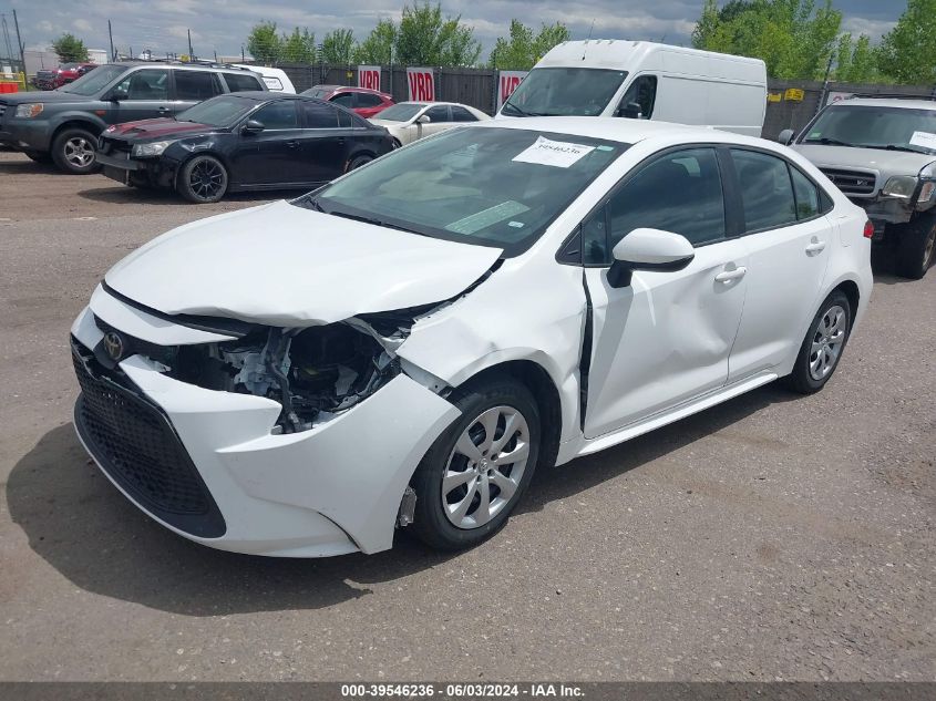 2022 TOYOTA COROLLA LE - 5YFEPMAE3NP313947