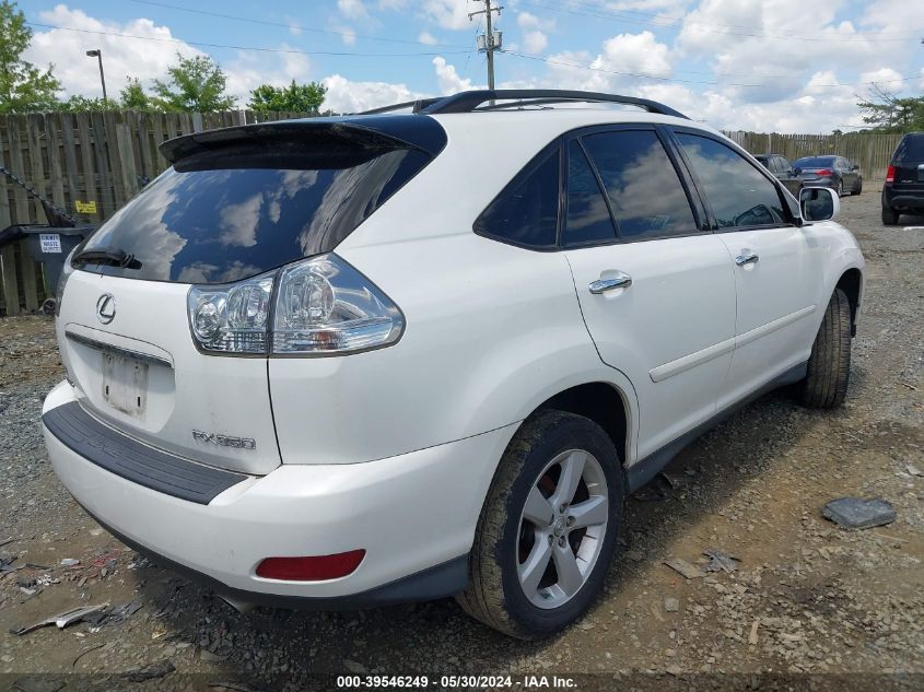 2008 Lexus Rx 350 VIN: 2T2HK31U18C086951 Lot: 39546249