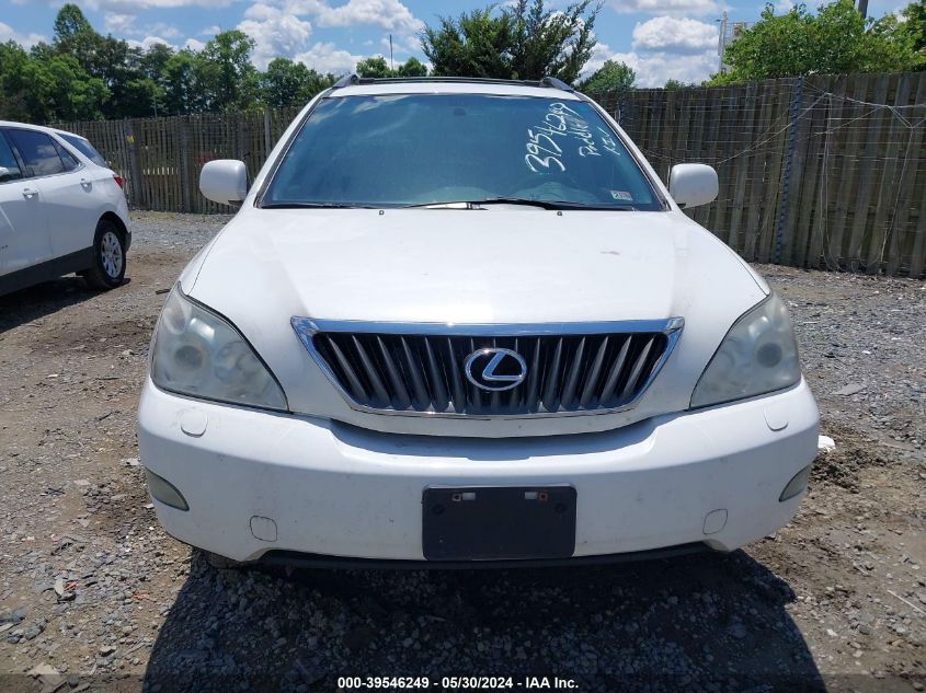 2008 Lexus Rx 350 VIN: 2T2HK31U18C086951 Lot: 39546249