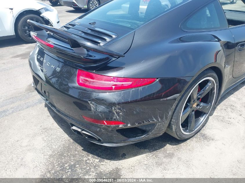 2014 Porsche 911 Turbo VIN: WP0AD2A90ES166872 Lot: 39546251